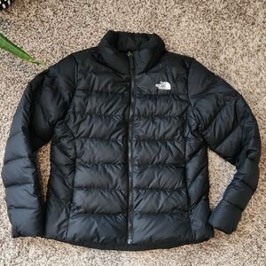 The North Face Classic Black Quilted Jacket Large